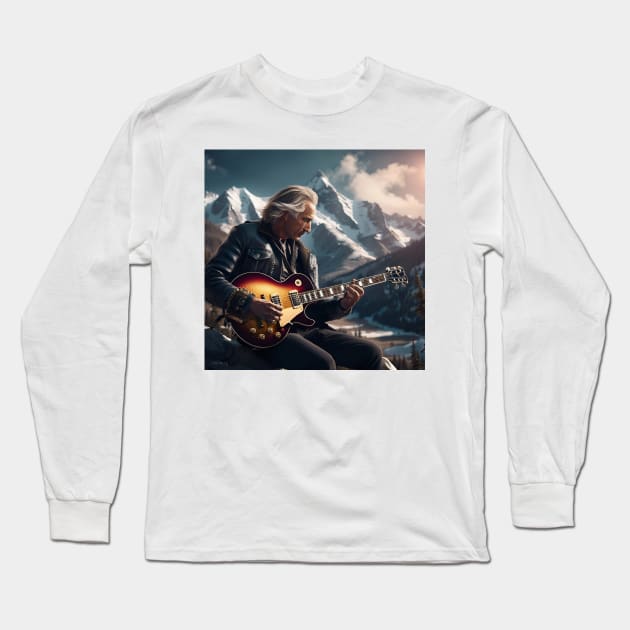 Rocky Mountain Way Long Sleeve T-Shirt by IconsPopArt